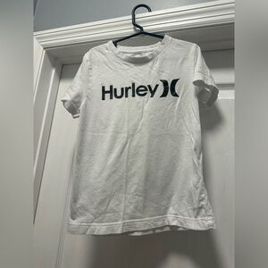 Boys White Hurley Tshirt